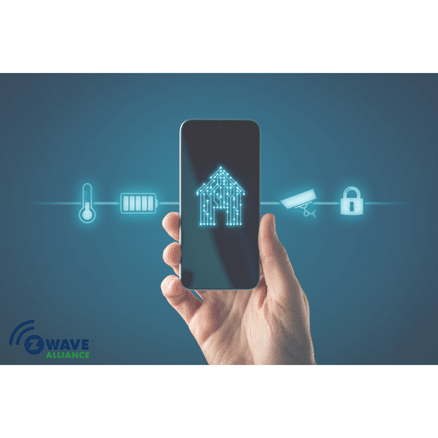 Smart phone with interoperable home management solutions powered by Z-Wave