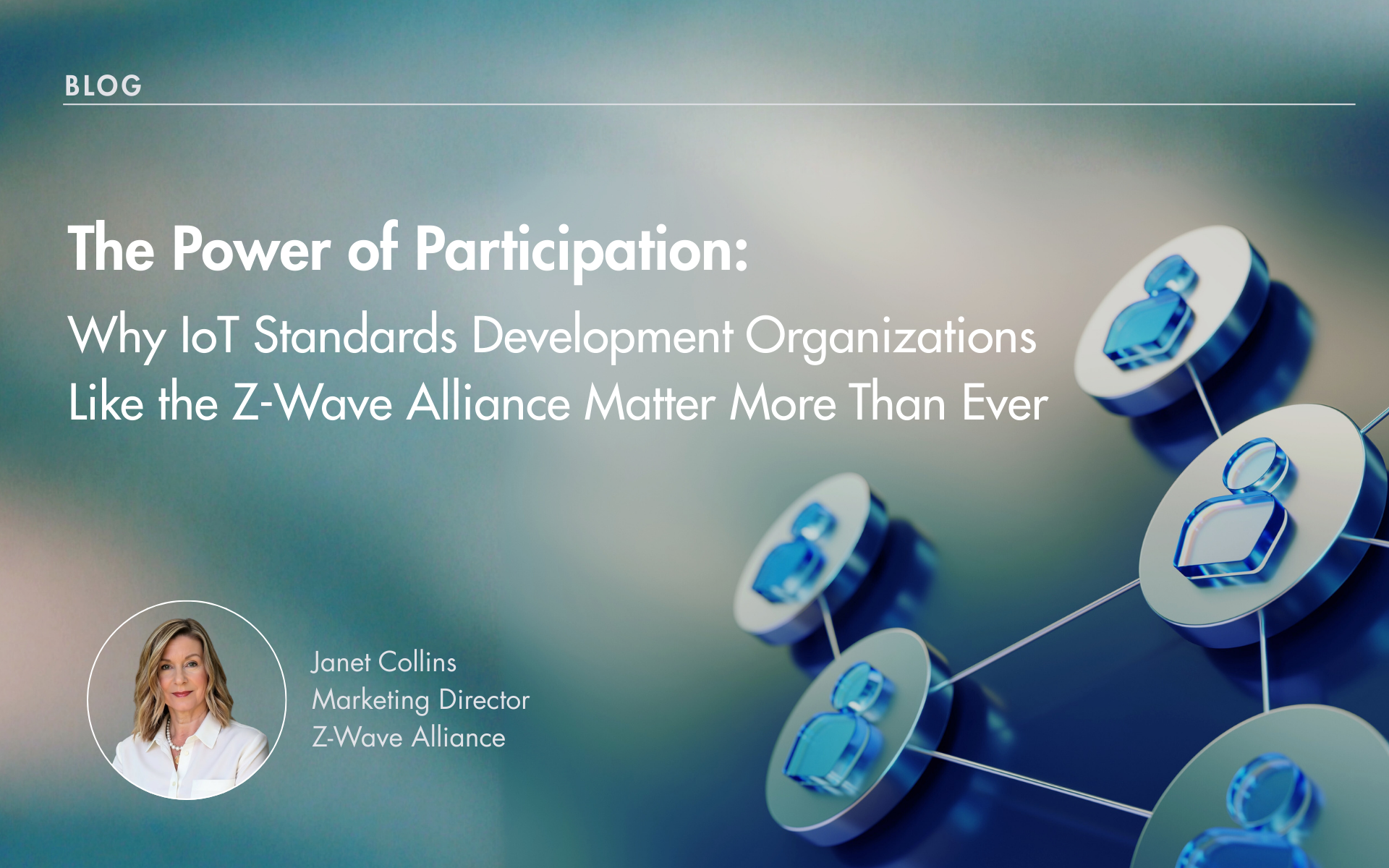 illustration representing collaboration within IoT standards development organizations such as the Z-Wave Alliance, highlighting how industry participation drives interoperable smart home ecosystems.