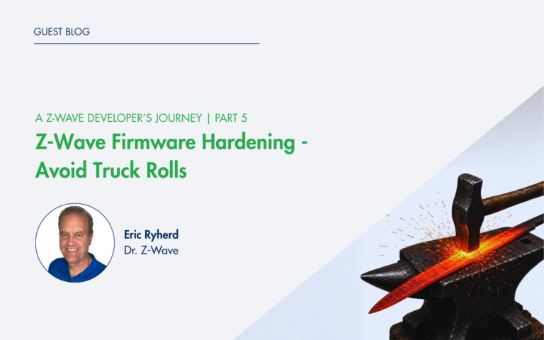Developing resilient Z-Wave firmware using firmware hardening best practices for reliable IoT devices.