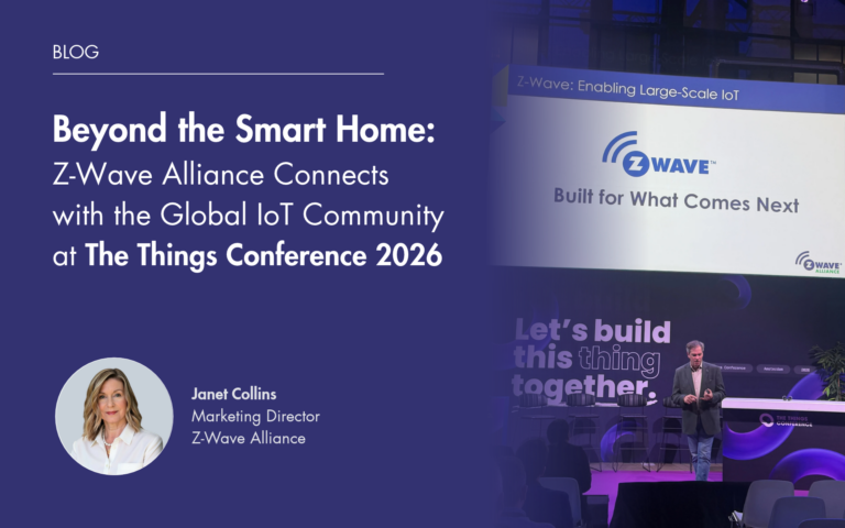 Z-Wave Alliance Chairman Avi Rosenthal joins wireless standards leaders at The Things Conference 2026 in Amsterdam